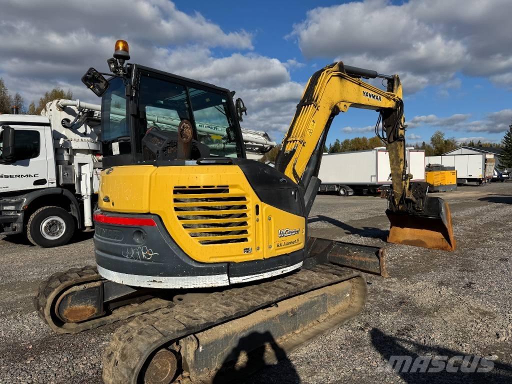 Yanmar Vio 80 حفارات زحافة