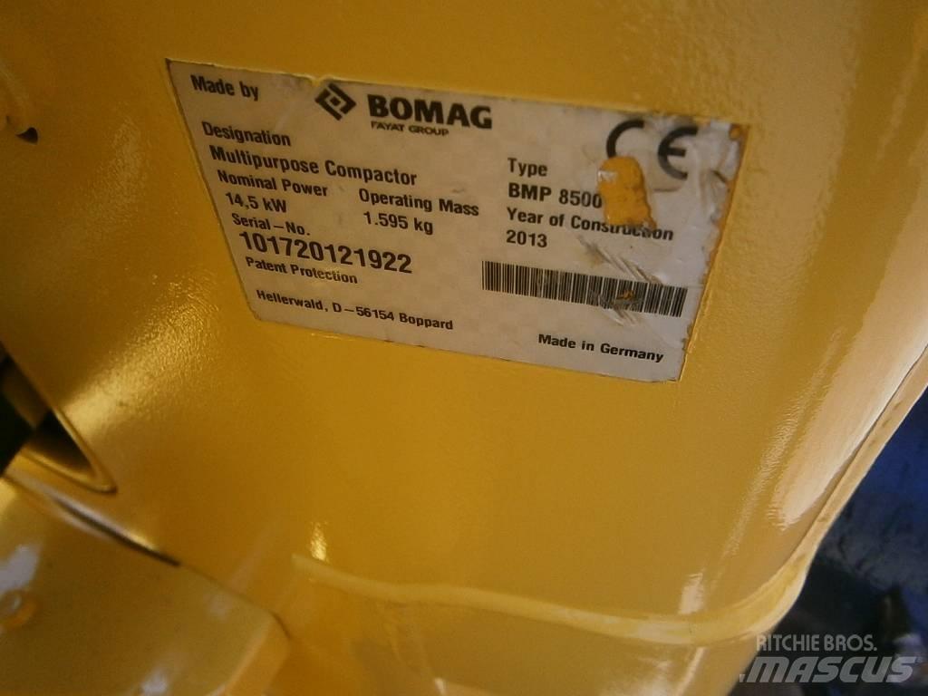 Bomag BMP 8500 مداحل ثنائية الاسطوانة