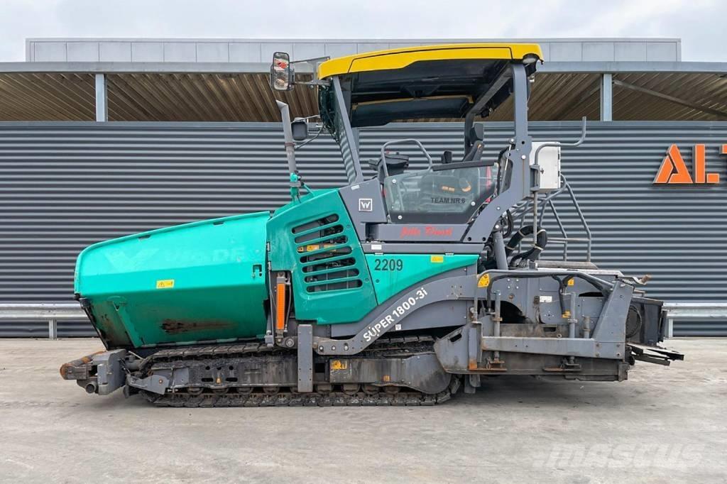 Vögele SUPER 1800-3I معدات السفلتة