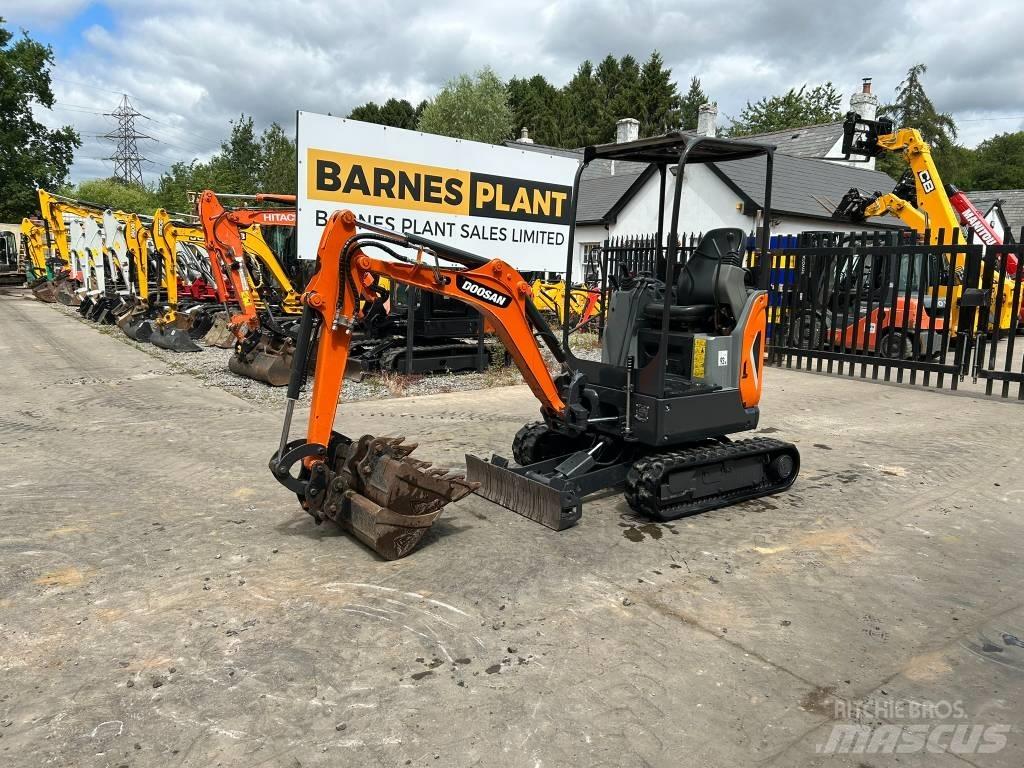 Doosan DX17Z حفارات صغيرة أقل من 7 طن (حفارات صغيرة)