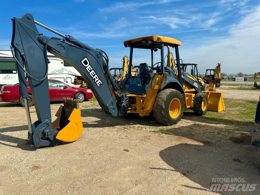 John Deere 410 G لوادر ذات جرافات عكسية
