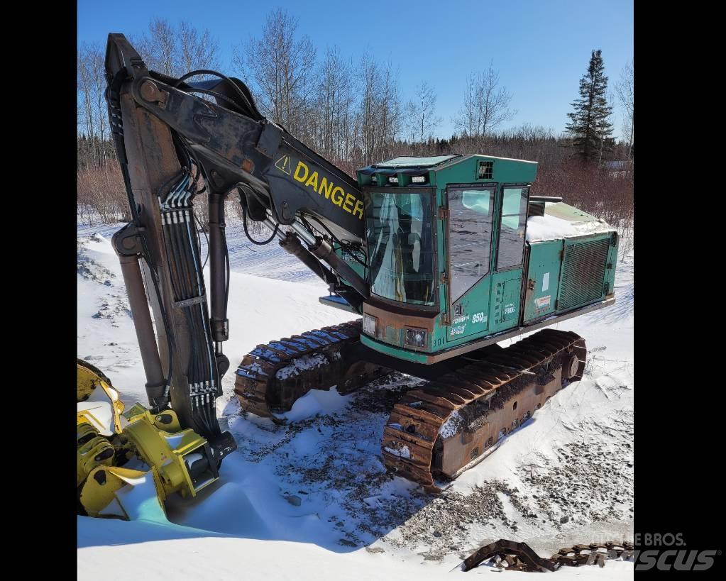 Timberjack 850 قاطعات وجامعات الأشجار