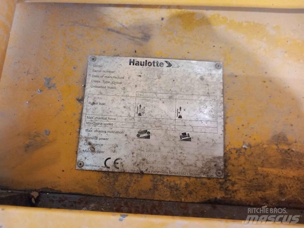 Haulotte Compact 14 رافعات مقصية الشكل