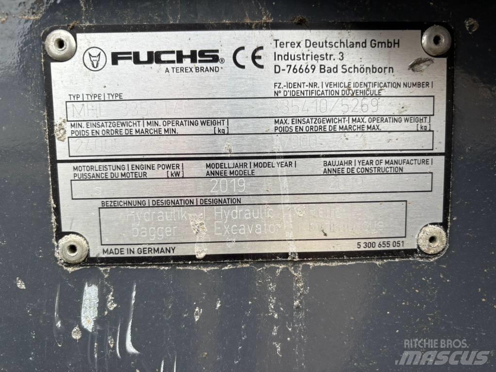 Fuchs MHL 335 مناولات المخلفات / مناولات صناعية