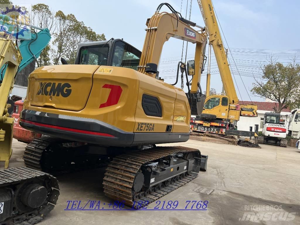 XCMG XE 75 GA حفارات وسط 7 طن - 12 طن