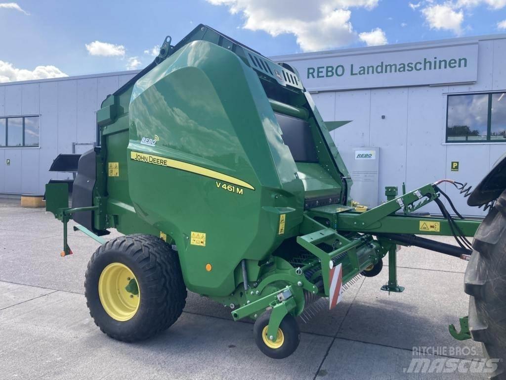 John Deere V461M محزمات مستديرة