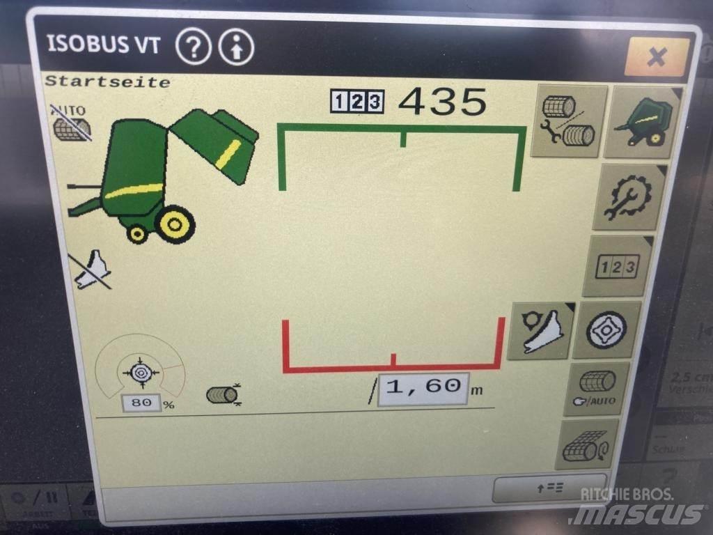 John Deere V461M محزمات مستديرة