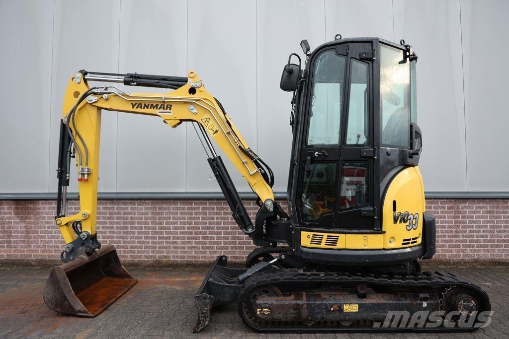 Yanmar VIO33U حفارات صغيرة أقل من 7 طن (حفارات صغيرة)