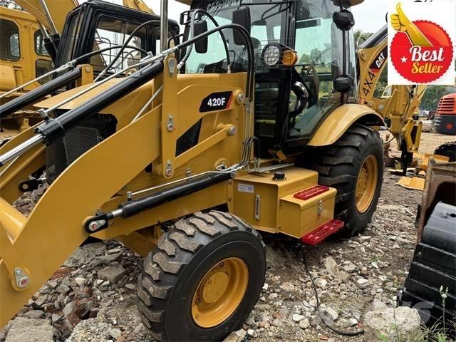 CAT 420 F لوادر ذات جرافات عكسية