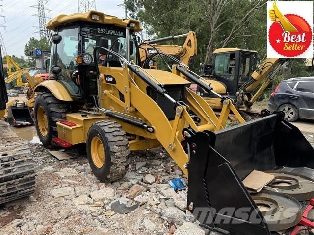 CAT 420 F لوادر ذات جرافات عكسية