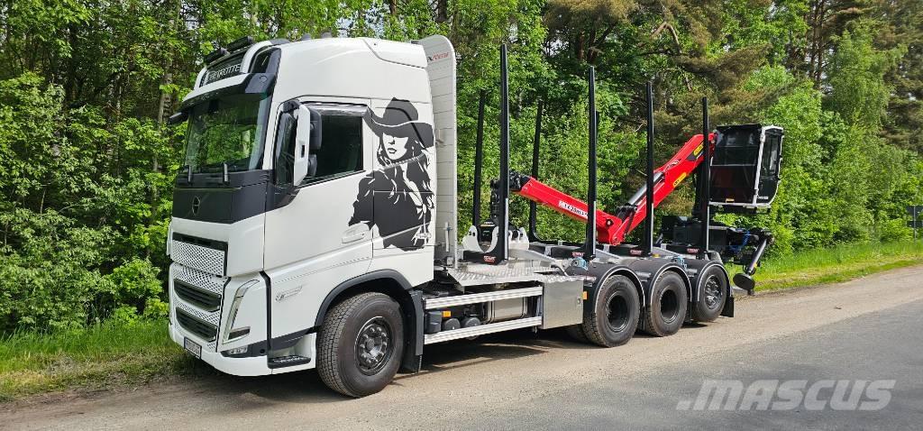 Volvo FH 540 شاحنات أشجار