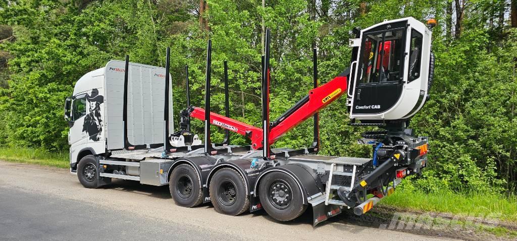 Volvo FH 540 شاحنات أشجار
