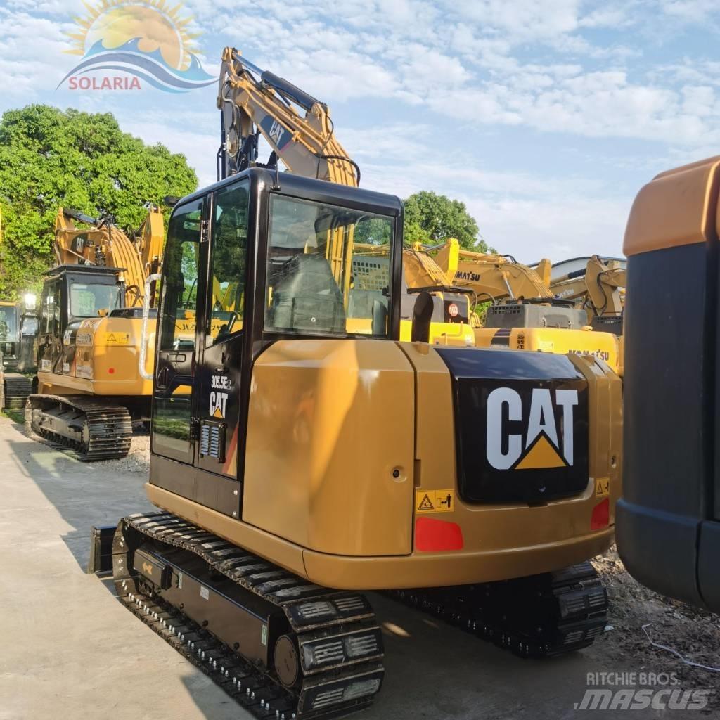CAT 305.5 E2 حفارات صغيرة أقل من 7 طن (حفارات صغيرة)