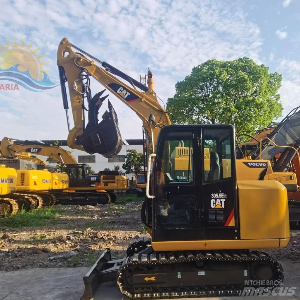 CAT 305.5 E2 حفارات صغيرة أقل من 7 طن (حفارات صغيرة)