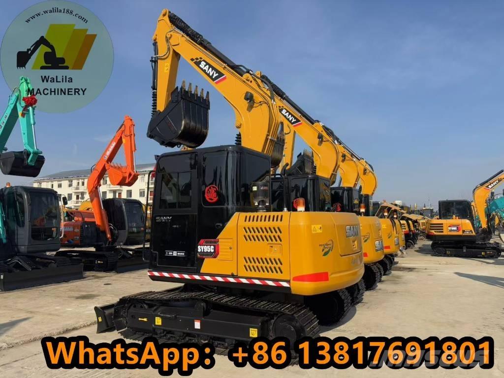 Sany SY 95 حفارات زحافة