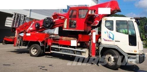 Hansin hs4570 المنصات الهوائية المثبتة على شاحنة