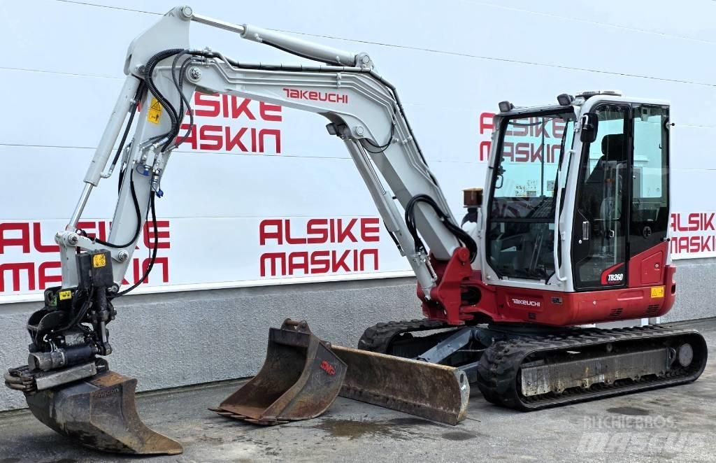Takeuchi TB 260 حفارات صغيرة أقل من 7 طن (حفارات صغيرة)