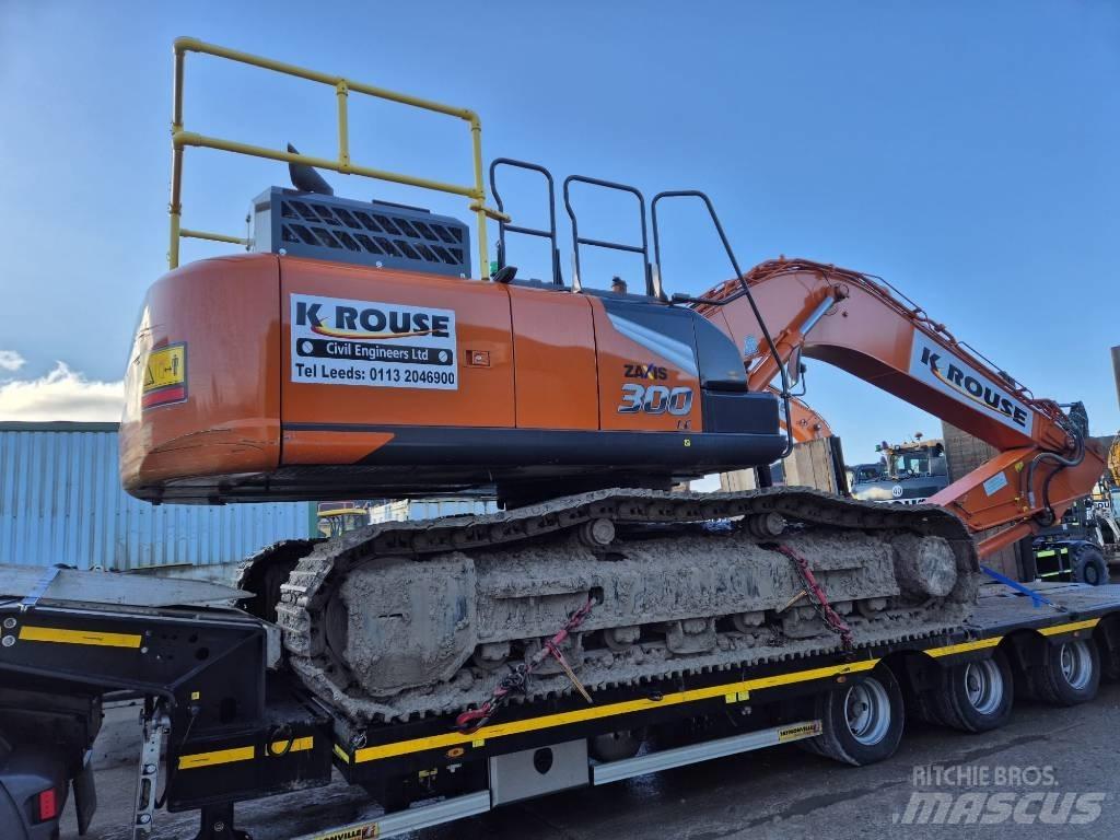 Hitachi ZX 300 LC-7 حفارات زحافة