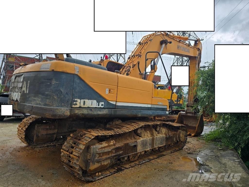 Hyundai Robex 300 LC حفارات زحافة
