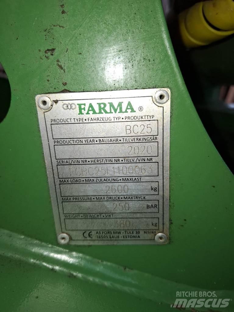 Farma BC 25 قطاعات وقسامات خشب