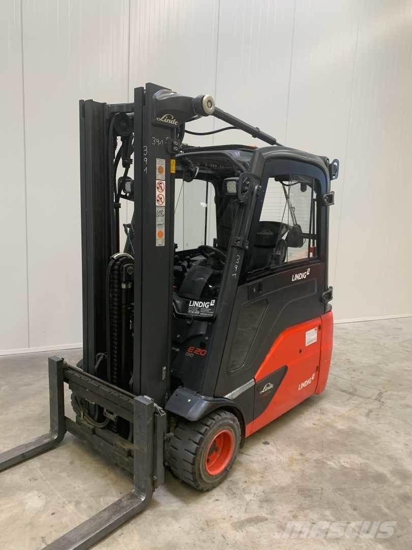 Linde E20L شاحنات ذات رافعات شوكية تعمل بالكهرباء