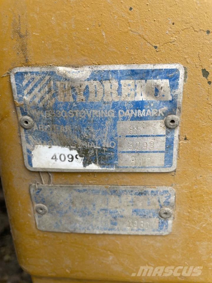 Hydrema 807 لوادر ذات جرافات عكسية