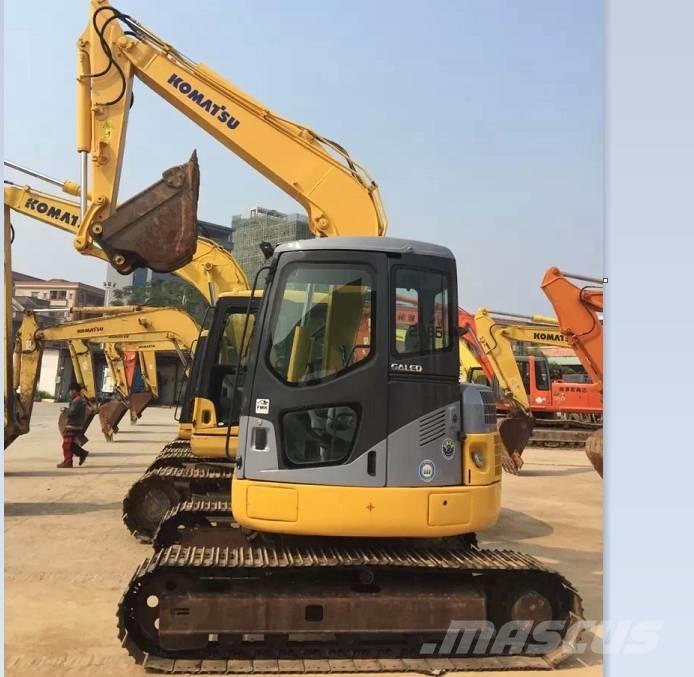 Komatsu pc78us حفارات وسط 7 طن - 12 طن