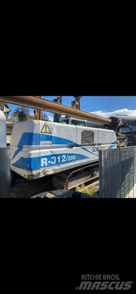 Soil mec R  312/200 معدات الثقب السطحي