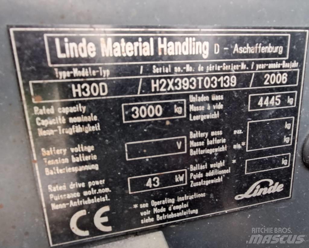 Linde H 30 D شاحنات الديزل
