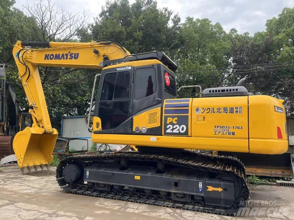Komatsu PC 220-7 حفارات زحافة
