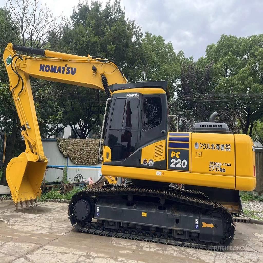 Komatsu PC 220-7 حفارات زحافة