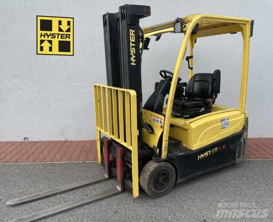 Hyster J1.6XNT LWB شاحنات ذات رافعات شوكية تعمل بالكهرباء