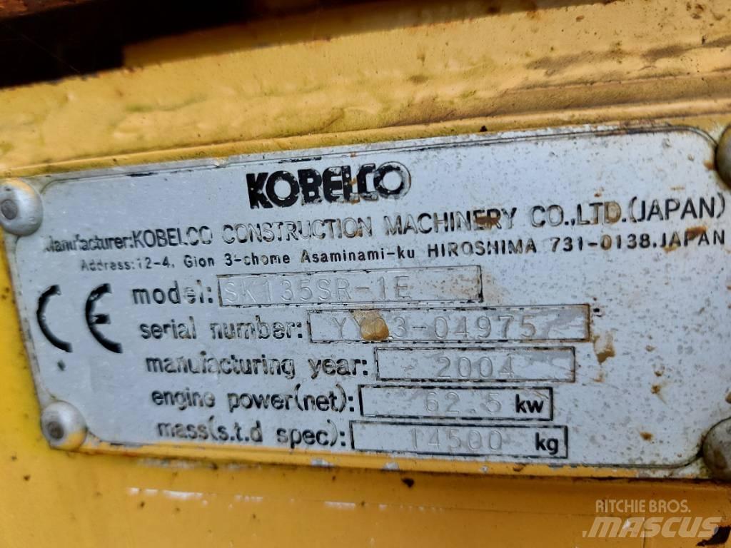 Kobelco SK 135SR حفارات زحافة
