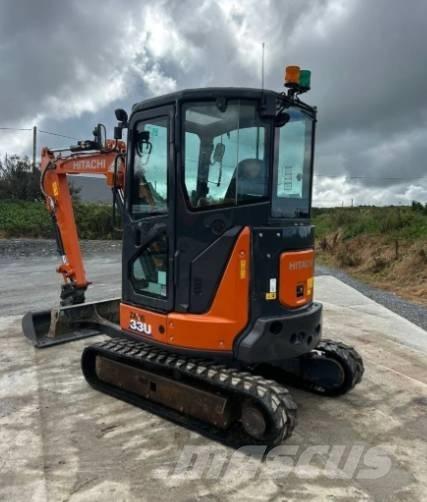 Hitachi ZX 33 U-6 حفارات صغيرة أقل من 7 طن (حفارات صغيرة)