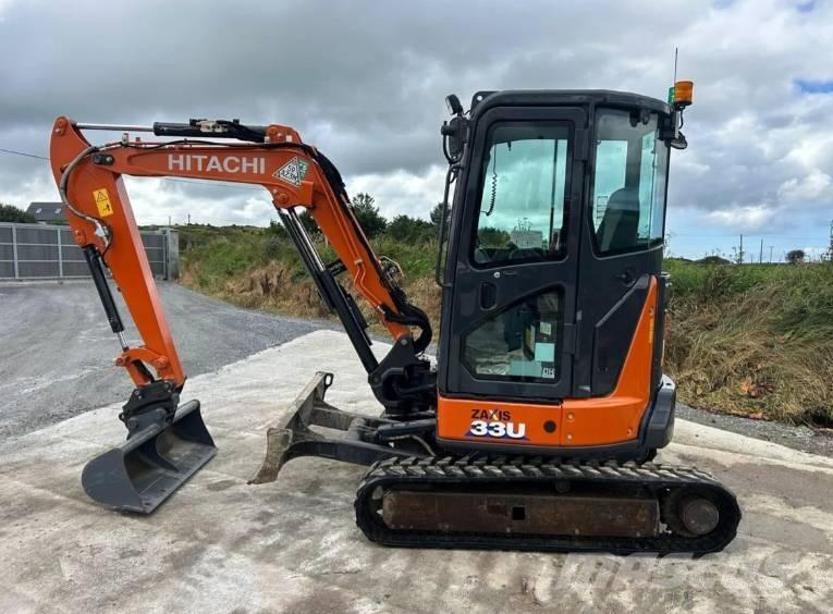 Hitachi ZX 33 U-6 حفارات صغيرة أقل من 7 طن (حفارات صغيرة)