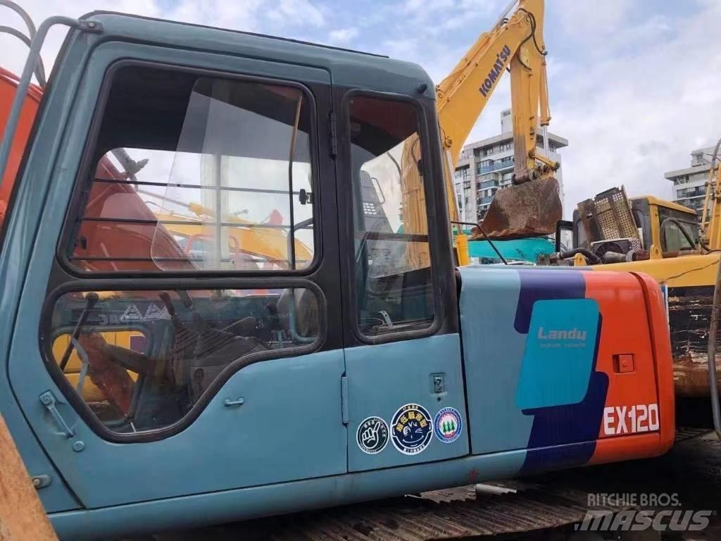 Hitachi EX 120-3 حفارات زحافة
