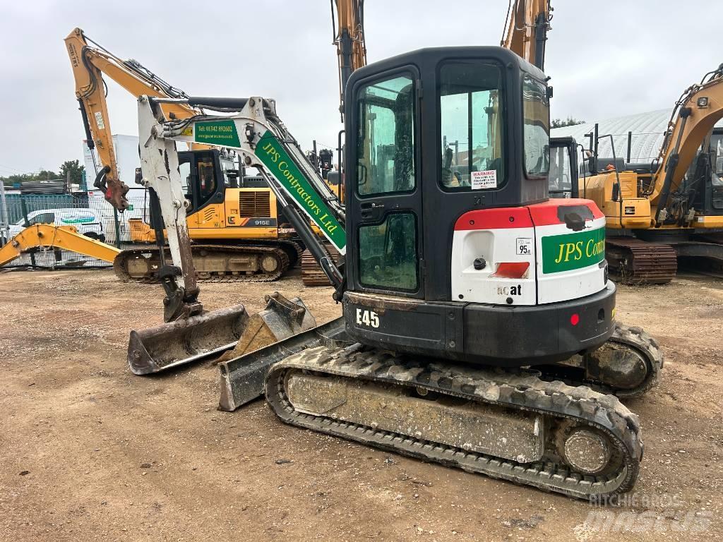 Bobcat E 45 حفارات صغيرة أقل من 7 طن (حفارات صغيرة)