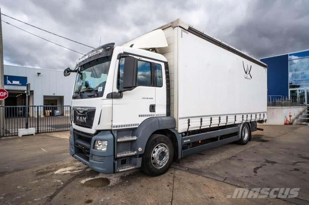 MAN TGS 18.400 BL شاحنات بغطاء جانبي