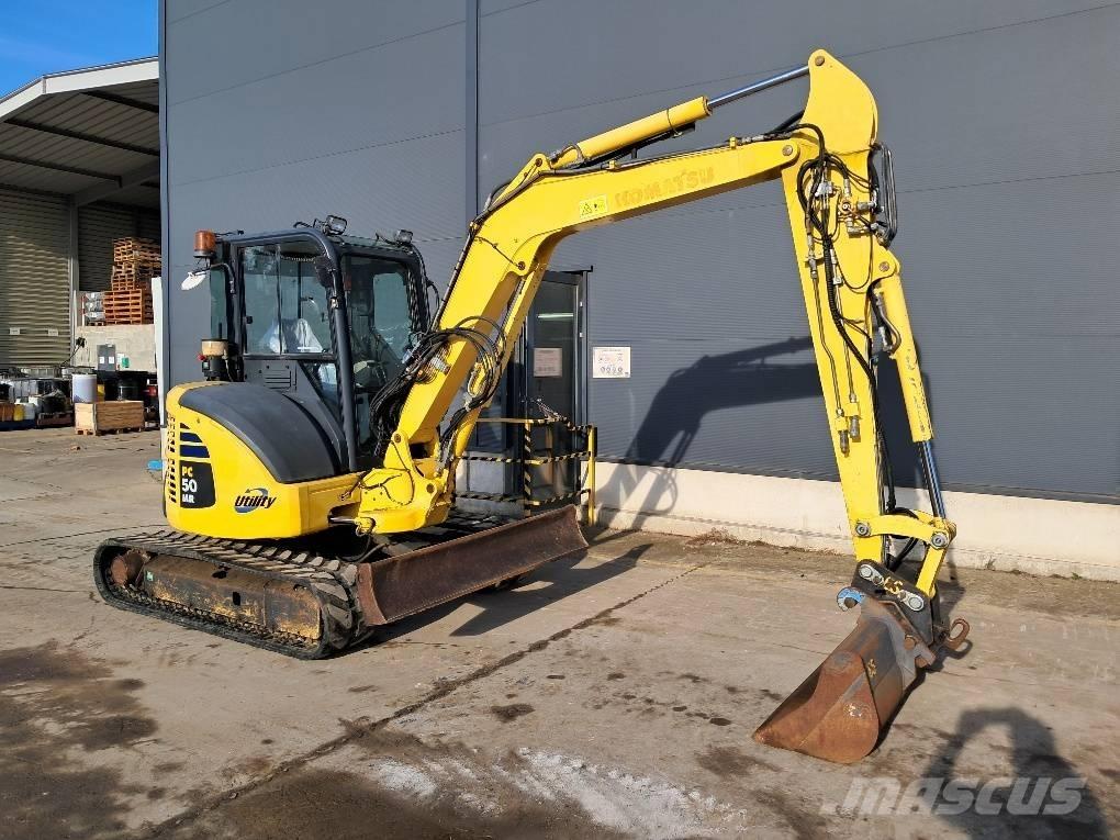 Komatsu PC50MR-2 حفارات صغيرة أقل من 7 طن (حفارات صغيرة)