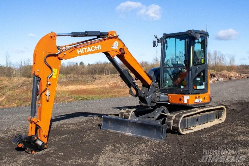 Hitachi ZX48U حفارات صغيرة أقل من 7 طن (حفارات صغيرة)