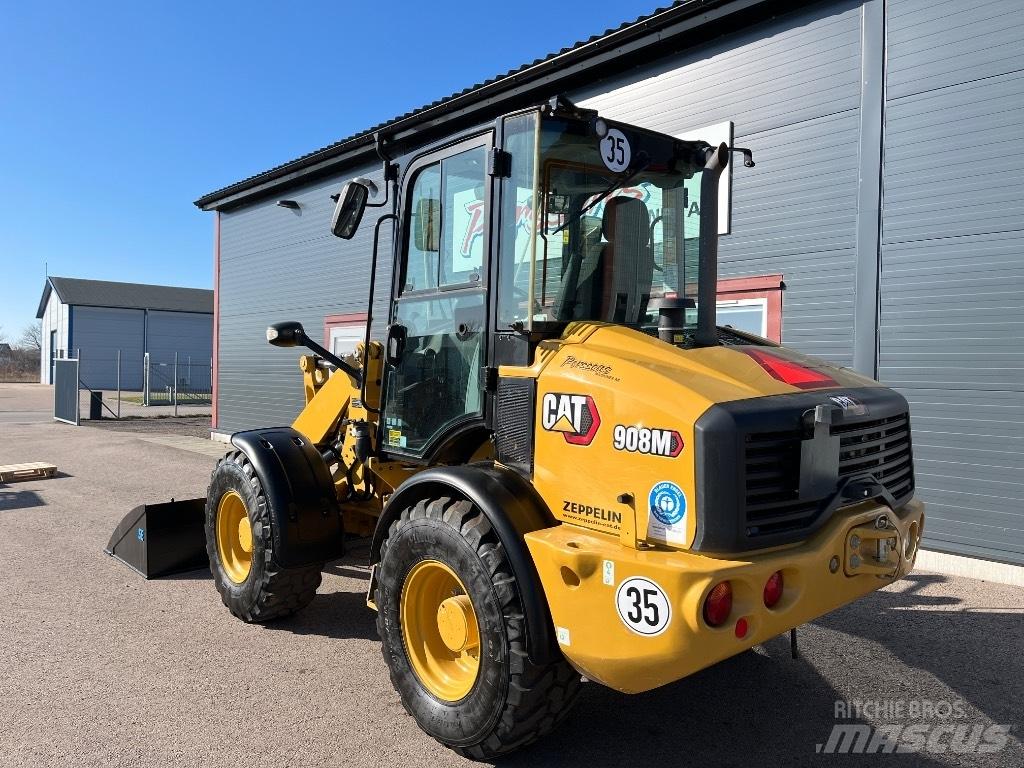 CAT 908M-22 1670Tim لوادر بعجل