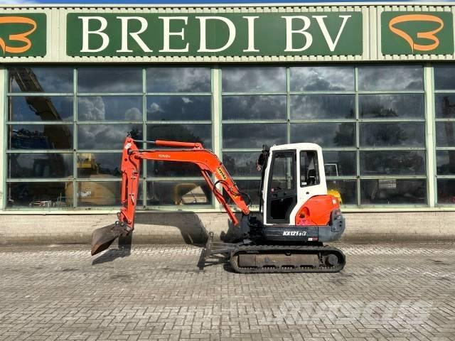 Kubota KX 121-3 حفارات صغيرة أقل من 7 طن (حفارات صغيرة)