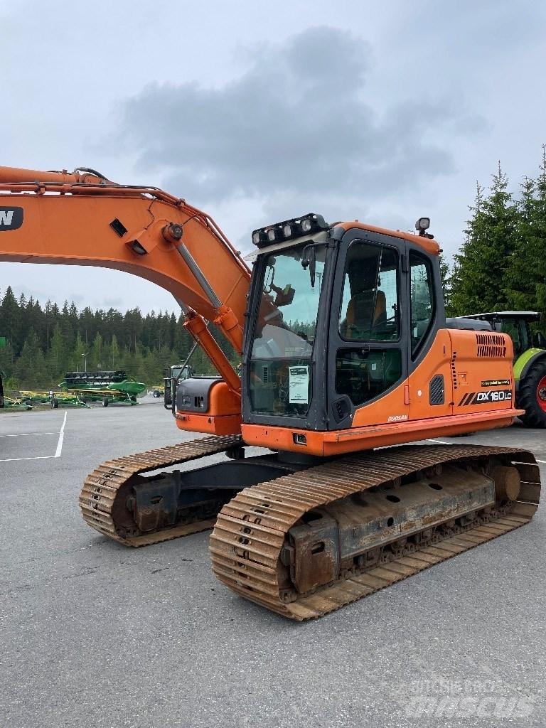 Doosan DX 160 حفارات زحافة