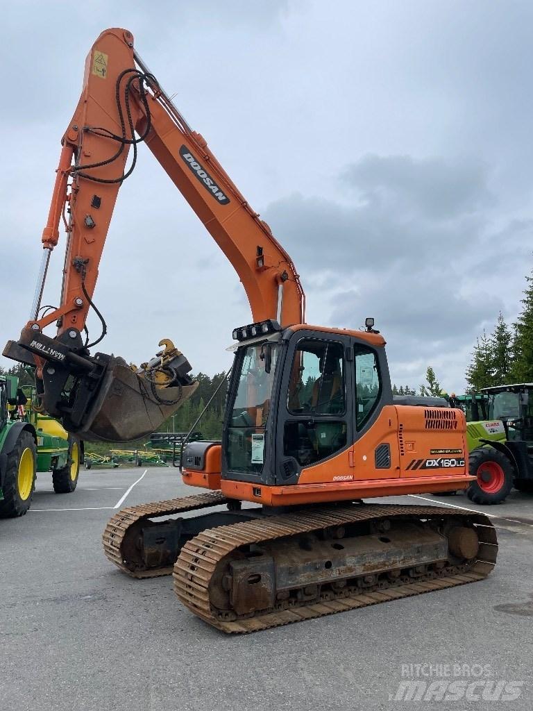 Doosan DX 160 حفارات زحافة