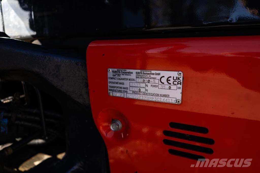 Kubota KX 060-5 حفارات صغيرة أقل من 7 طن (حفارات صغيرة)