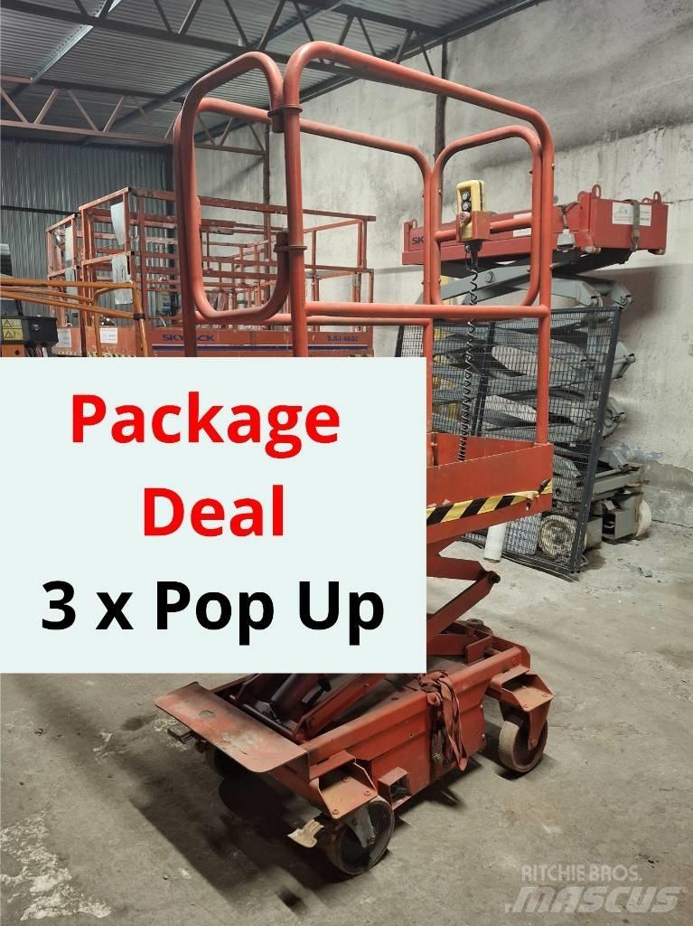 Pop Up Pop Up رافعات مقصية الشكل