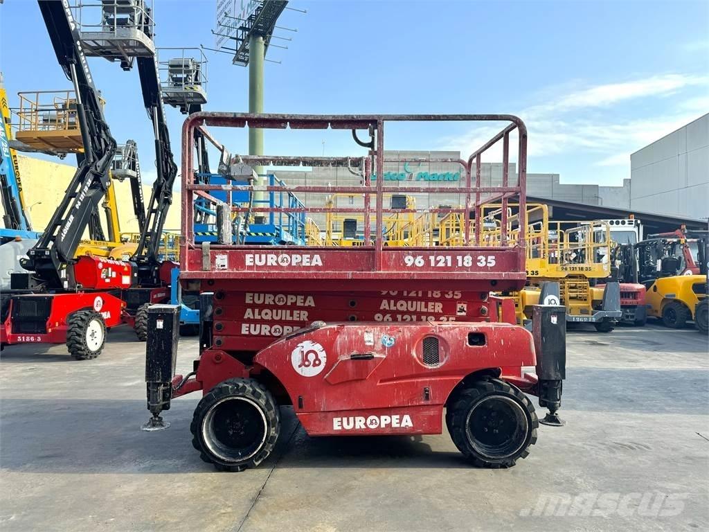 Haulotte C12DX رافعات مقصية الشكل