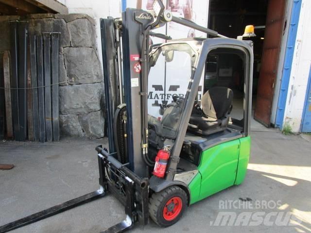 Linde El motvikt شاحنات ذات رافعات شوكية تعمل بالكهرباء