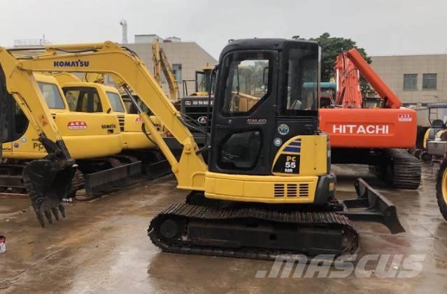 Komatsu PC 55 MR حفارات صغيرة أقل من 7 طن (حفارات صغيرة)