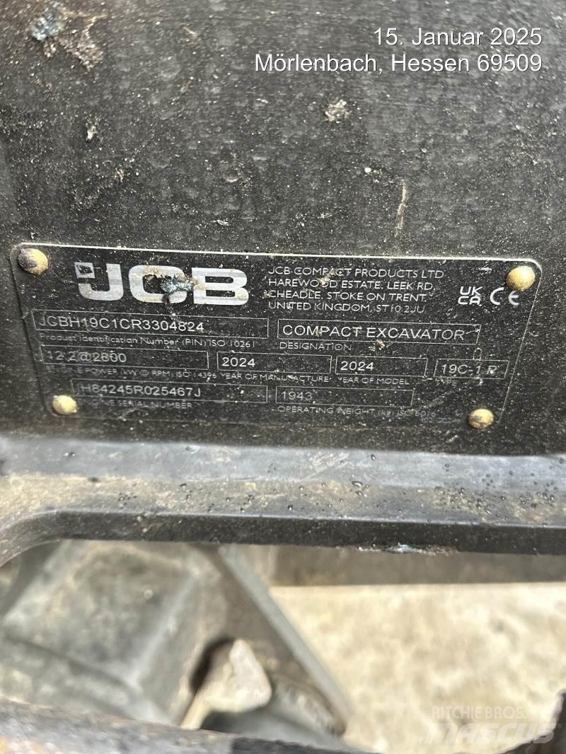 JCB 19C-1 حفارات صغيرة أقل من 7 طن (حفارات صغيرة)